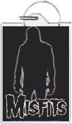 Misfits - Black Keychain Clear Background Image
