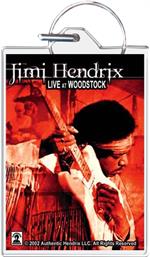Jimi Hendrix Woodstock Keychain Image