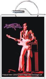 Jimi Hendrix Guitar Keychain Image