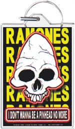 Ramones - I Don't Wanna Be A Pinhead Keychain Clear Background Image