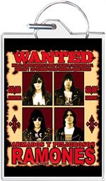 Ramones - Wanted Keychain Clear Background Image
