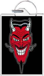 Devil Keychain Clear Blackground Image