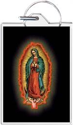 Madonna Of Guadalupe Keychain Clear Background Image