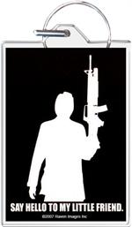 Scarface - Say Hello To My Little Friend Keychain Image