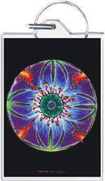 Magic Mushrooms - Mike Dubois Keychain Clear Background Image