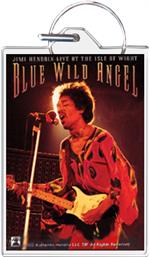 Jimi Hendrix - Blue Wild Angel Keychain Image