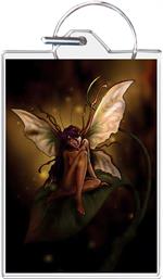 Shy Fairy Keychain Clear Background Image