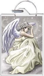 Snow Angel Fairy Keychain Clear Background Image