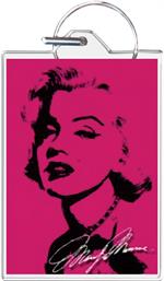 Marilyn Monroe Pink Keychain Clear Background Image