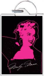 Marilyn Monroe - Pink Keychain Clear Background Image