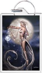 Star Weaver By: Renee Biertempfel - Keyring Clear Background Image