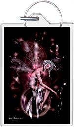 Orb Fairy By: Renee Biertempfel - Keyring Clear Background Image