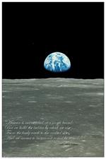 Earthrise Educational Poster Image