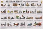 The Iron Horse (Railroads & Locomotives) Educational Poster Image