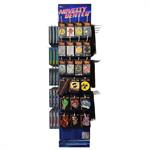 Novelty Center 4 Panel Rotating Floor Display Image