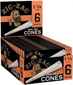 Zig-Zag Ultra-Thin Cones Display 1 1/4 Size - 24 Packs Image