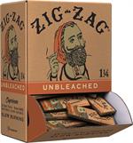 Zig-Zag Unbleached Rolling Papers 1 1/4 - Promo Display Image