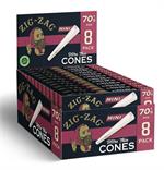 Zig-Zag Ultra Thin Mini Cones 70's Size - 18 Packs Image