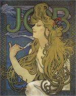 Job by Mucha 1897 Mini Poster Image
