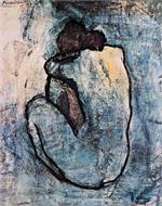 Blue Nude by: Pablo Picasso Mini Poster - 11