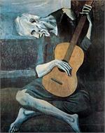 he Old Guitarist by: Pablo Picasso Mini Poster - 11