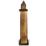 Tower Incense Box - Carved Wood image