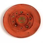 Yin Yang Inlay Wood Incense Burner - Round - 4