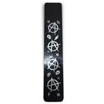 Soapstone Incense Ashcatcher - Black Anarchy image