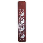 Soapstone Incense Ashcatcher - Red Ying Yang image