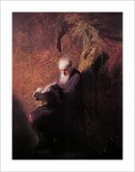 Philosopher Reading by Rembrandt Image