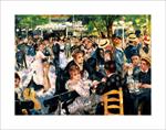 Le Moulin de la Gallette by Renoir Poster Image