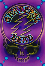 Postcard - Grateful Dead Purple Image