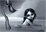 Postcard - Silvery Mermaid Image