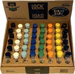 Lock-N-Load Chillum Display - 9mm - Colored Caps - 48ct image
