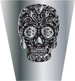 Sugar Skull Electroplated Shot Glass image