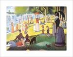 La Grande Jatte by Seurat Poster Image