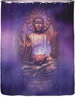 Shower Swag Buddha Shower Curtain Image