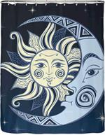 Shower Swag Celestial Shower Curtain Image