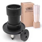 Vibration Filling Unit - Super Sized Cones - Fill 19 x Super Sized Bulk Cones - 180 x 58mm filter with Vibration Filling Table image