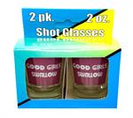 Good Girls Swallow - Shot Glass - 2 Piece Set Image