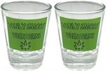 I Only Smoke When I Drink - Shot Glass - 2 Pack Image