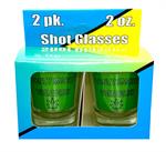 I Only Smoke When I Drink - Shot Glass - 2 Piece Set Image