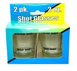 Good Day Bad Day Meter - Shot Glass - 2 Piece Set Image