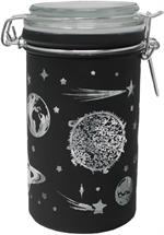 Metallic Galaxy Black Frost XL Stash Jar Image