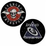 Avenged Sevenfold - Skull / Space Slipmat (2pc set) - 12” Image