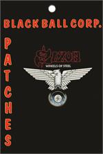 Saxon 'Wheels Of Steel' Patch Image