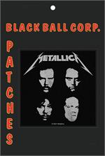 Metallica - Black Album Printed Woven Patch Image