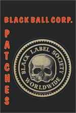 Black Label Society - Worldwide - 3.75 in. Round Printed Woven Patch Image