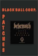 Behemoth - Opvs Contra Natvram - 4 x 3.75 in. Printed Woven Patch Image