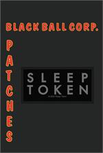 Sleep Token - Logo - 3.75 x 2 in. Printed Woven Patch Image